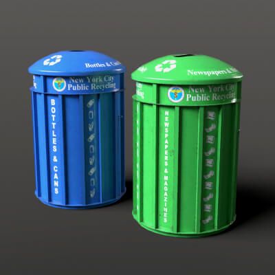 Click here to see preview images for "Trash Bin 2 in 1" Trash Bin 2 in 1