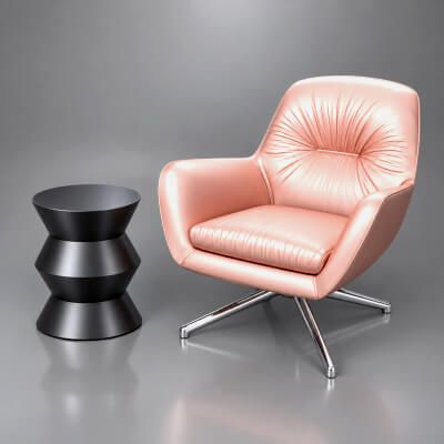 Click here to see preview images for "Modern Lounge Chair & Side Table 3D Model AQ3D" Modern Lounge Chair & Side Table 3D Model AQ3D