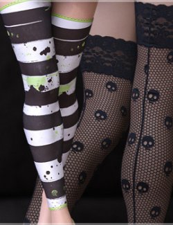 dForce Little Rebel Stockings + Add On