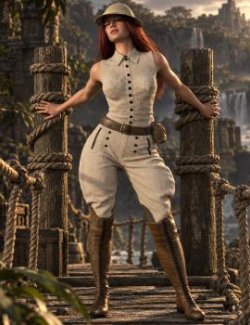 The Lost World Outfit for Genesis 9