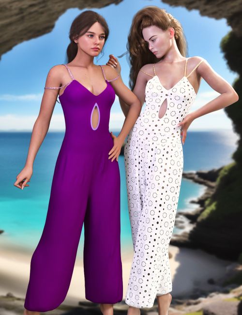 Click here to see preview images for "JMR dForce Adelina Jumpsuit for G9F and G8F" JMR dForce Adelina Jumpsuit for G9F and G8F