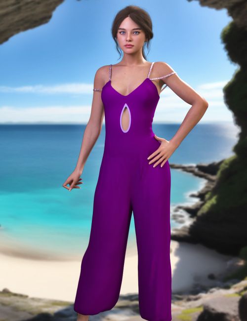 Click here to see preview images for "JMR dForce Adelina Jumpsuit for G9F" JMR dForce Adelina Jumpsuit for G9F