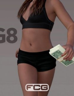1 Dollar Bills Hand Prop for Genesis 8