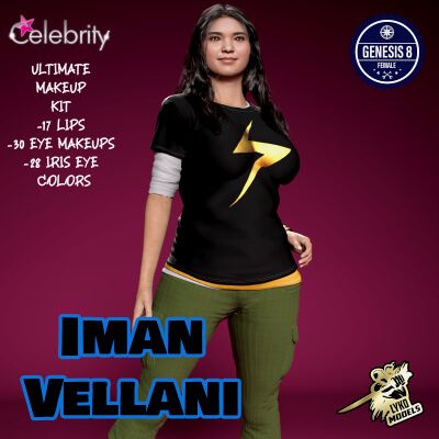 Click here to see preview images for "Iman Vellani G8F Character Package" Iman Vellani G8F Character Package