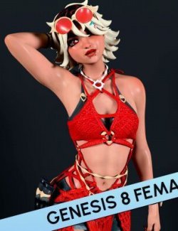 Fortnite Summer Slayer Joni for Genesis 8 and 9