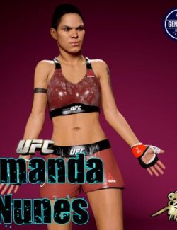 Amanda Nunes UFC G8F Character Package