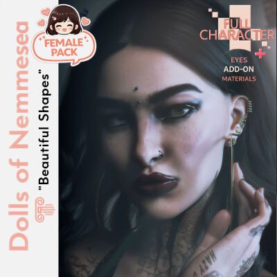 Click here to see preview images for "DNM - Cannelle G9 Character #FatPack" DNM - Cannelle G9 Character #FatPack