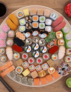 SAMANT Sushi_PROPS