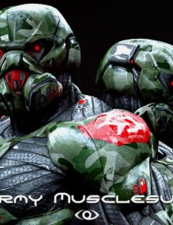 Crisis Army MuscleSuit for Genesis 8Ms and Genesis 8Fs