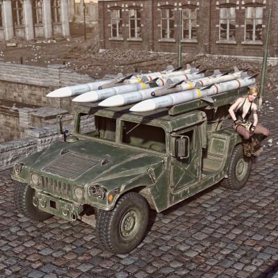 Click here to see preview images for "Hummer Claws Launcher wt for Daz3D" Hummer Claws Launcher wt for Daz3D