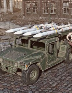 Hummer Claws Launcher wt for Daz3D