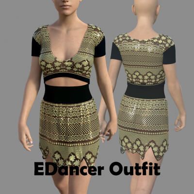 Click here to see preview images for "EDancer Outfit for Genesis 8 Female" EDancer Outfit for Genesis 8 Female