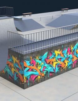 Skatepark for DAZ Studio