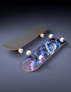 Skateboard for DAZ Studio