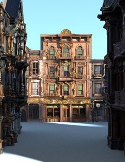 Quick Facade Steampunk for Daz Studio