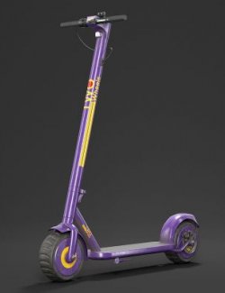 Sharing Electric Scooter Props