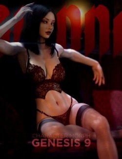 Vampire Gianna Morph for Genesis 9