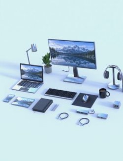 Office Props for DAZ Studio