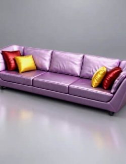 Stylish Sofa 3D Model AQ3D