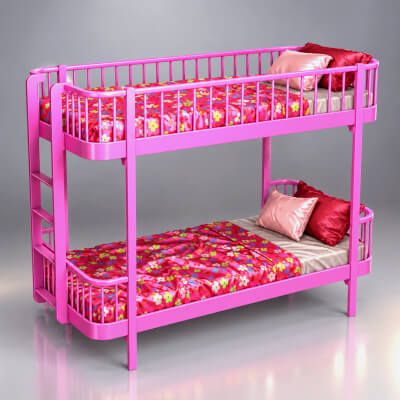 Click here to see preview images for "Modern Kids Bed 3D Model AQ3D" Modern Kids Bed 3D Model AQ3D