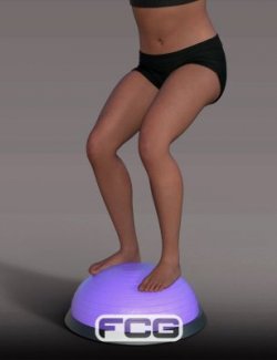 Balance Trainer Half Dome for DAZ Studio