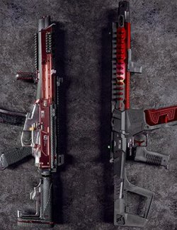 Gothic Soldier Spy Weapons
