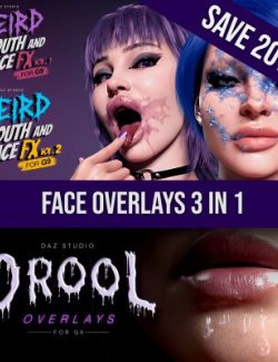 Face Overlays 3 in 1