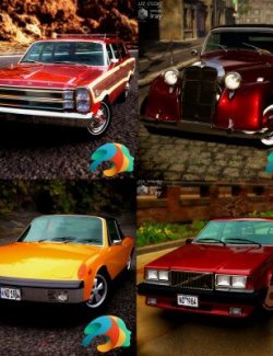 September Car Bundle for DAZ Studio