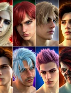 Genesis 9 Head Morphs V1 HD