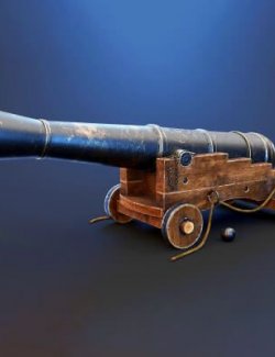 Old Cannon Props