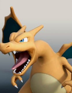 PKMN- Charizard for DazStudio