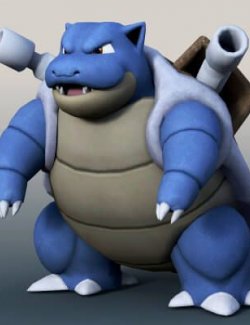 PKMN- Blastoise for DazStudio
