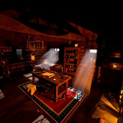 Click here to see preview images for "Witch Hut Interior for DAZ Studio" Witch Hut Interior for DAZ Studio