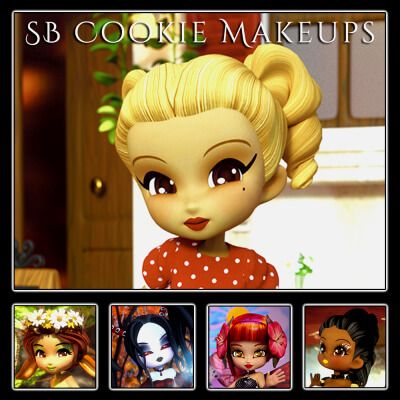 Click here to see preview images for "SB Cookie Makeups" SB Cookie Makeups