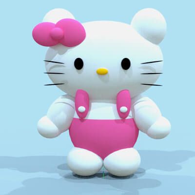 Click here to see preview images for "Hello Kitty Overalls" Hello Kitty Overalls