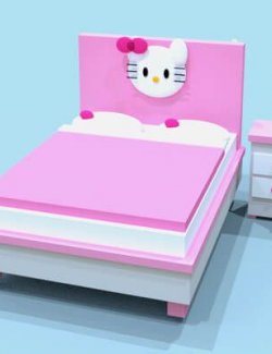 Hello Kitty Bed