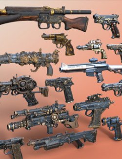 Steampunk Guns